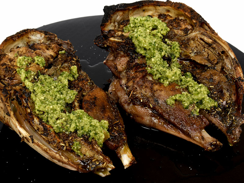 Cabeza de cordero